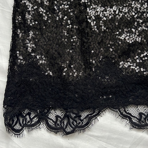 ⭐️nwt Wild Fable Sequin Slip Dress with Lace Trim⭐️ - Picture 4 of 8